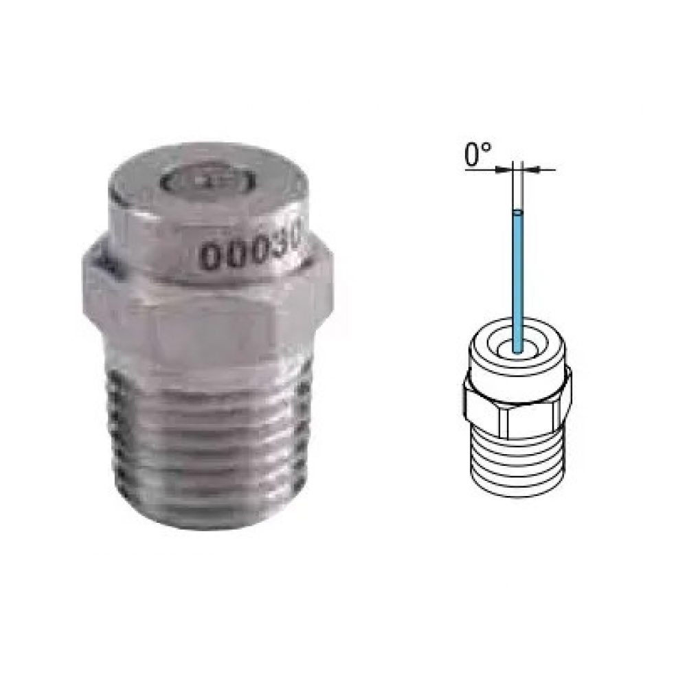 Форсунка 00050 R+M Suttner, резьба 1/4 наруж., 350 бар
