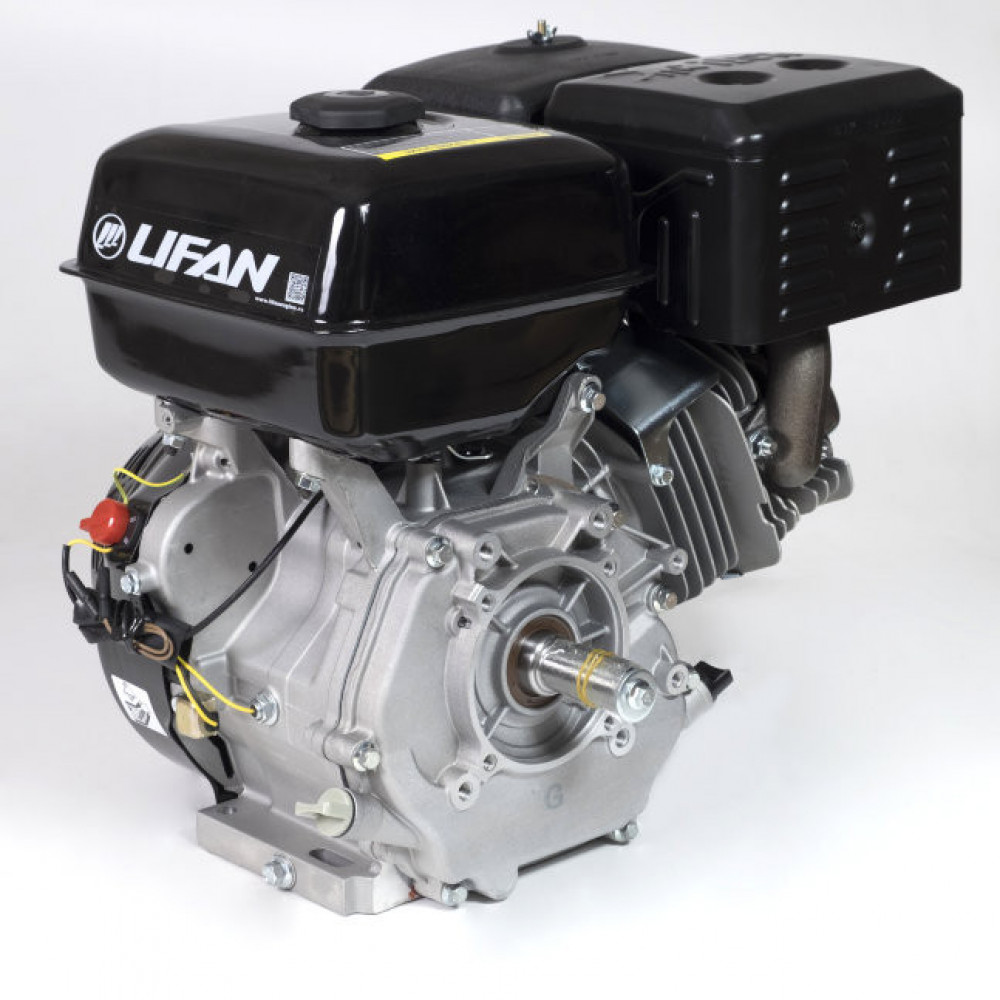 Бензиновый двигатель Lifan 190F, вал 25,4 мм, 15 л.с.