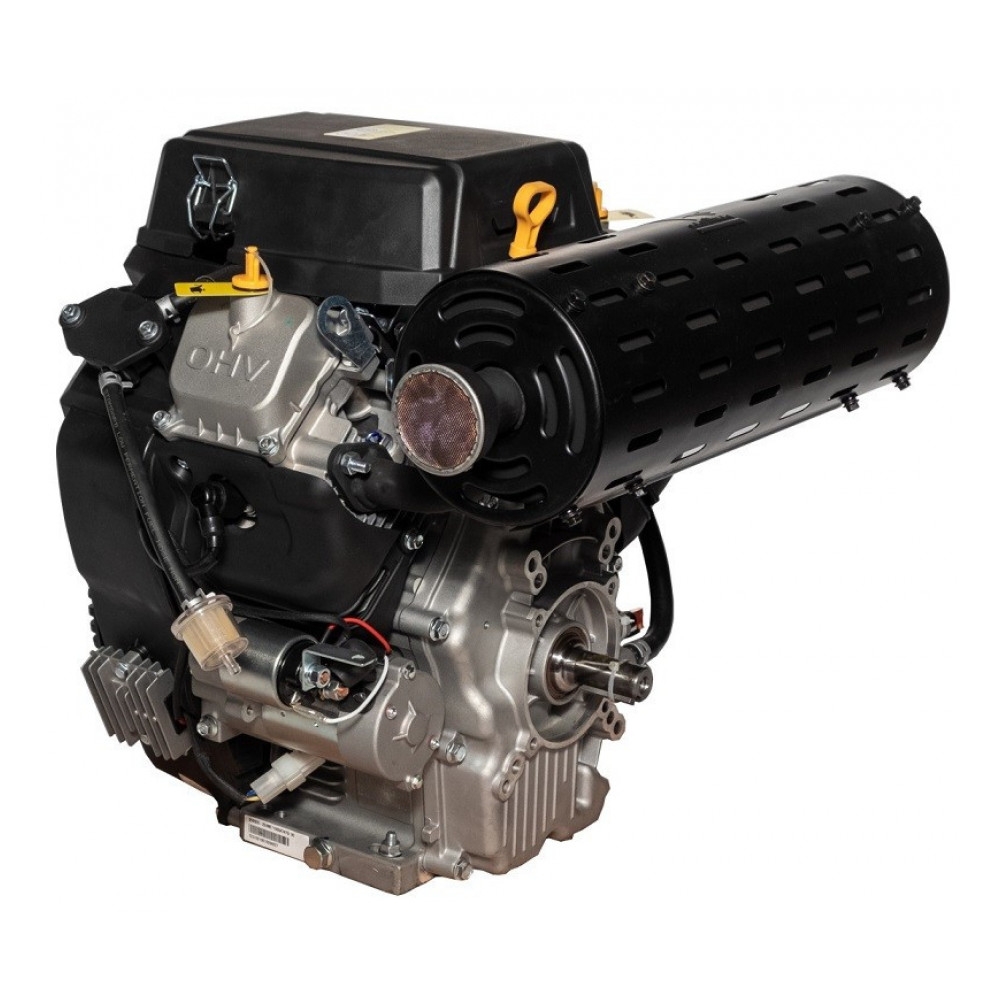 Бензиновый двигатель Loncin LC2V80FD (H type), вал 25 мм, катушка 20 А, ручной/электрозапуск