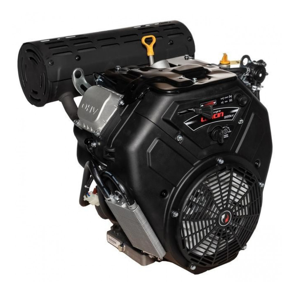 Бензиновый двигатель Loncin LC2V90FD (E type), вал 28,575 мм, катушка 20 А, цилиндрический фильтр