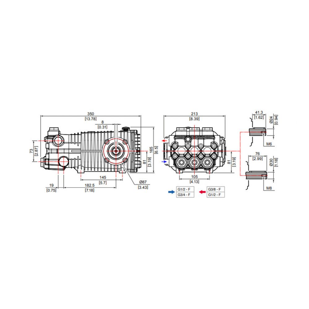 Насос высокого давления Comet TW 11025 S