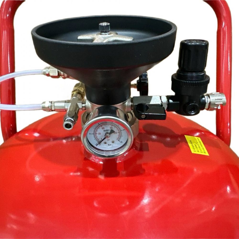 Пеногенератор Velargos M-SCO/80CNB, 80 л, металлический красный, 8 бар