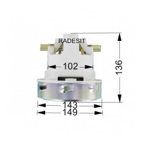 Турбина одностадийная 1200-1400w-230v AMETEK