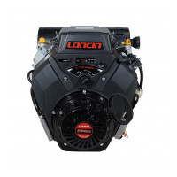 Бензиновый двигатель Loncin LC2V80FD (H type), вал 25 мм, катушка 20 А, ручной/электрозапуск