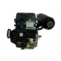 Бензиновый двигатель Loncin LC2V80FD (H type), вал 25 мм, катушка 20 А, ручной/электрозапуск