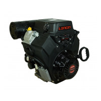 Бензиновый двигатель Loncin LC2V80FD (H type), вал 25 мм, катушка 20 А, ручной/электрозапуск