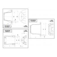 Фланец IPG для гибкой муфты Hawk NMT, Interpump E3 (ZF151-000)