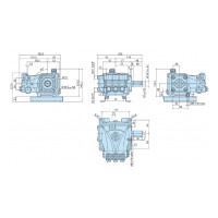 Насос высокого давления Annovi Reverberi RC 14.16 D XN