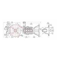 Насос Comet AWD-K 4030G (207 бар, 15 л/мин, 3400 об/мин)