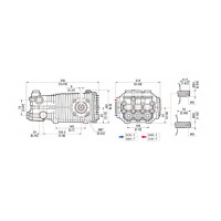 Насос Comet TW 10025S, 38 л/мин, 172 бар, до 85 °C