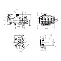 Насос высокого давления Hawk NMT2120EBCHR