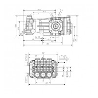 Насос высокого давления Titan FBB1435R, 14 л/мин, 350 бар