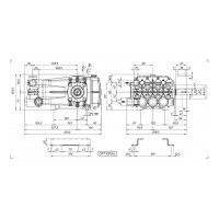 Насос высокого давления Udor CC 50/15 S, 50 л/мин, 150 бар