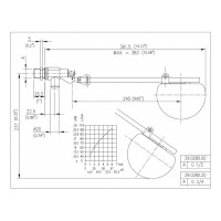 Поплавковый клапан PA RG 60, вход 3/4