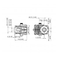 Редуктор Bertolini RTA155 для Poly2120VA (Honda 3/4