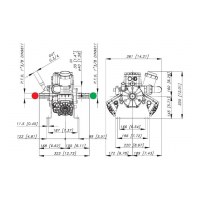 Мембранный насос Bertolini PA/S 830 VC, 78 л/мин, 40 бар