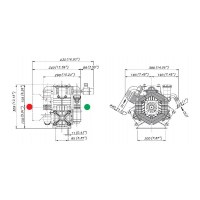 Мембранный насос Bertolini POLY 2120 VS (DURAMAX), 126 л/мин, 15 бар