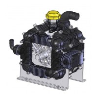 Мембранный насос Bertolini POLY 2200 VD, 204 л/мин, 15 бар
