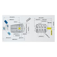 Насос высокого давления Bertolini RX 3050, 29,2 л/мин, 500 бар