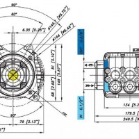 Насос высокого давления Bertolini TMG 3540, 15 л/мин, 240 бар