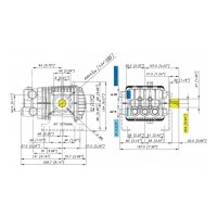 Насос высокого давления Bertolini WBL 1016-F, 10 л/мин, 160 бар