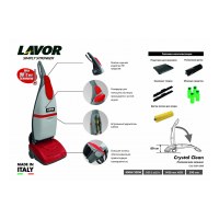 Компактная поломоечная машина Lavor Pro Crystal Clean, 29 см, 220 В