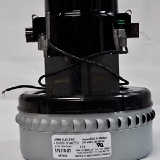 Вакуумный мотор 240 В., 1100 Вт., Ametek 116110-01