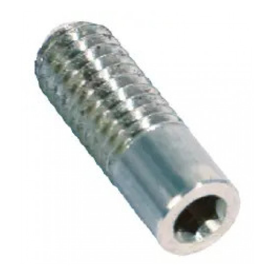Форсунка 00025 Mecline, резьба M4 наруж., нержавеющая сталь