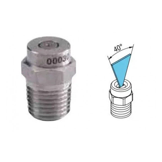 Форсунка 40020, резьба 1/4 наруж., 350 бар