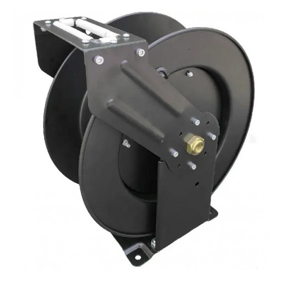 Барабан инерционный PWHR-04 (M-LB002) для шланга 5/16" 20 м, 200 бар, 3/8" внутр. — 3/8" внутр.