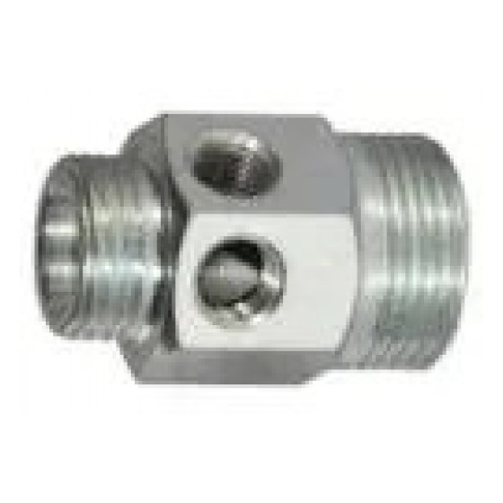 Фитинг эжектора PA, вход 3/4" наруж., выход 1/2" наруж.