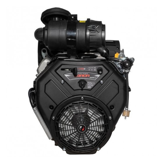 Бензиновый двигатель Loncin LC2V90FD (E type), вал 28,575 мм, катушка 20 А, цилиндрический фильтр