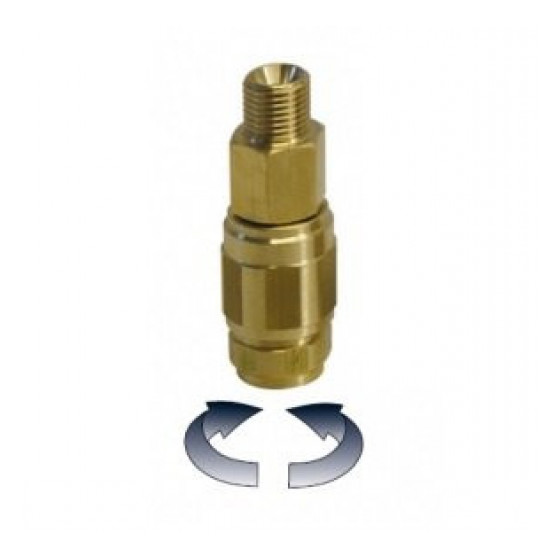 Поворотное соединение Mecline G3/8" наруж. – G3/8" внутр., латунь