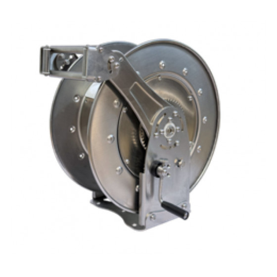 Катушка ручная EF520/25 для шланга 25 м 1/2", нержавеющая сталь, 350 бар