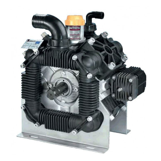 Мембранный насос Bertolini POLY 2180 VD "DURAMAX", 165 л/мин, 15 бар