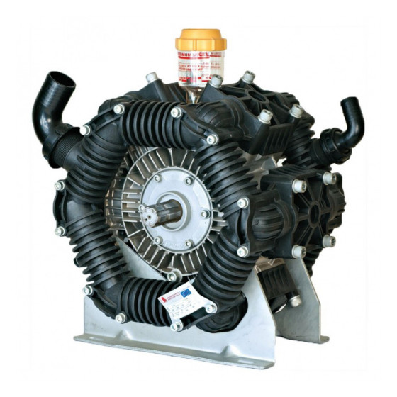 Мембранный насос Bertolini POLY 2260 VD, 260 л/мин, 15 бар