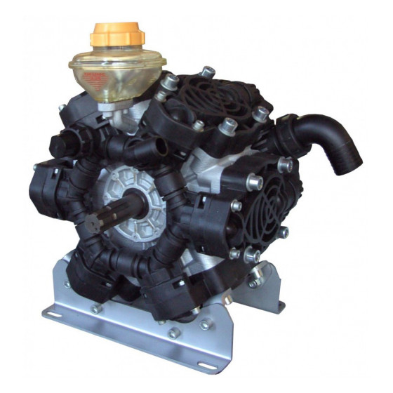 Мембранный насос Bertolini POLY 2400 VD, 388 л/мин, 15 бар