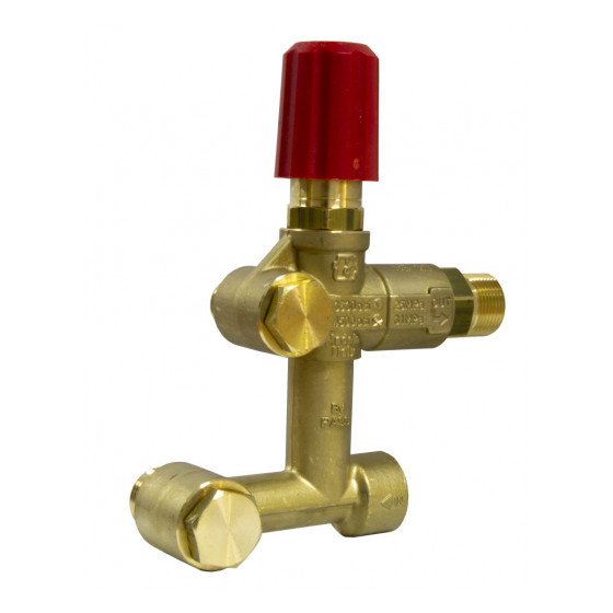 Регулятор давления Mecline VRF2, 250 бар, 30 л/мин, вход 1/2" вн., выход m22x1,5 нар.