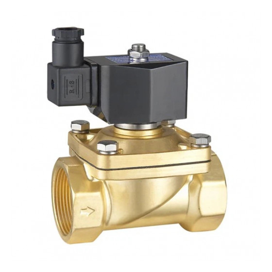 Электромагнитный клапан ZW-25N, 10 бар, 220 В AC, резьба 1"